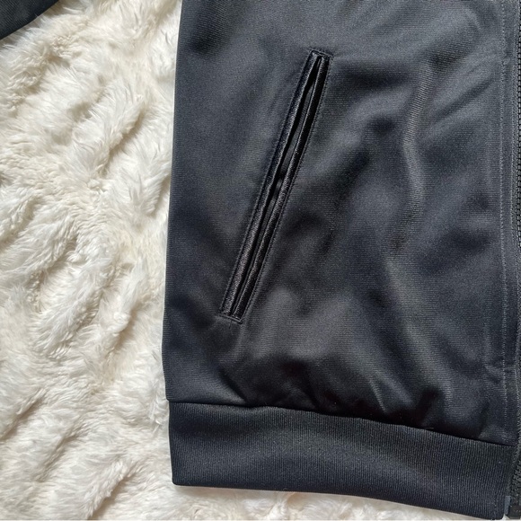 Adidas Black Zip Up Track Jacket - Picture 7 of 9